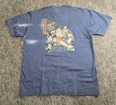 Uniqlo UT Samurai Japan Edo Graphic T Shirt Size M History