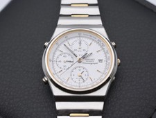 1990 Seiko RARE Vintage Chronograph Alarm Quartz Men's Watch | 37mm | 7T32-7A2A