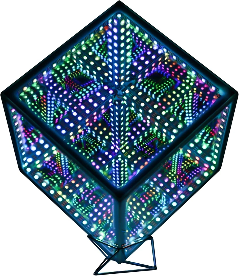 Lámpara LED Infinity Hyper Cube - Sincronización de música que cambia de color Foto 3 de 4
