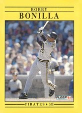 1991 Fleer #34 Bobby Bonilla