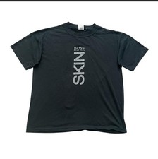 BOSS Hugo Boss Men's Black Graphic Logo Crew Neck Short Sleeve T-Shirt M