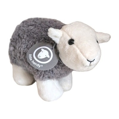 Offizielles Herdy Stofftier Plüschtier Schaf grau mit Etikett Lake District Cumbria