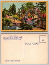 Tea Garden Golden Gate Park San Francisco Calif Postcard