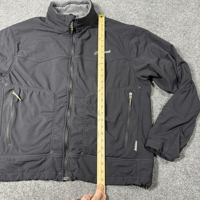 Cloudveil Windstopper Jacket Mens XL Black Softshell Full Zip