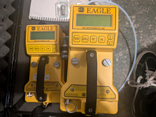 2 RKI Instruments Eagle Portable Gas Detector O2 CO H2S Hydrocarbons N2 w/ Case