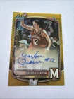 2025-26 Bowman Chrome U Yarden Garzon Gold Mojo Auto 1st /50 #CPA-YG