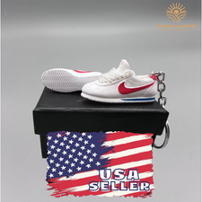 Best Quality Jordan 3D Mini Sneaker Keychain, Shoe Box, Display Box Option