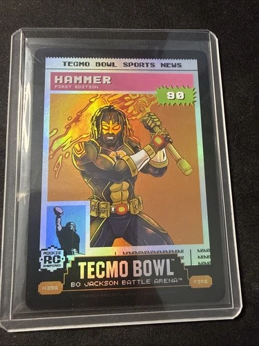 Hammer - Bo Jackson Battle Arena - Omarion Hampton - Tecmo News - Fire - N395