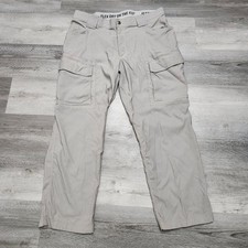 Duluth Trading Co Pants Men 38x30 (actual 38x29) Dry On The Fly Flex Cargo