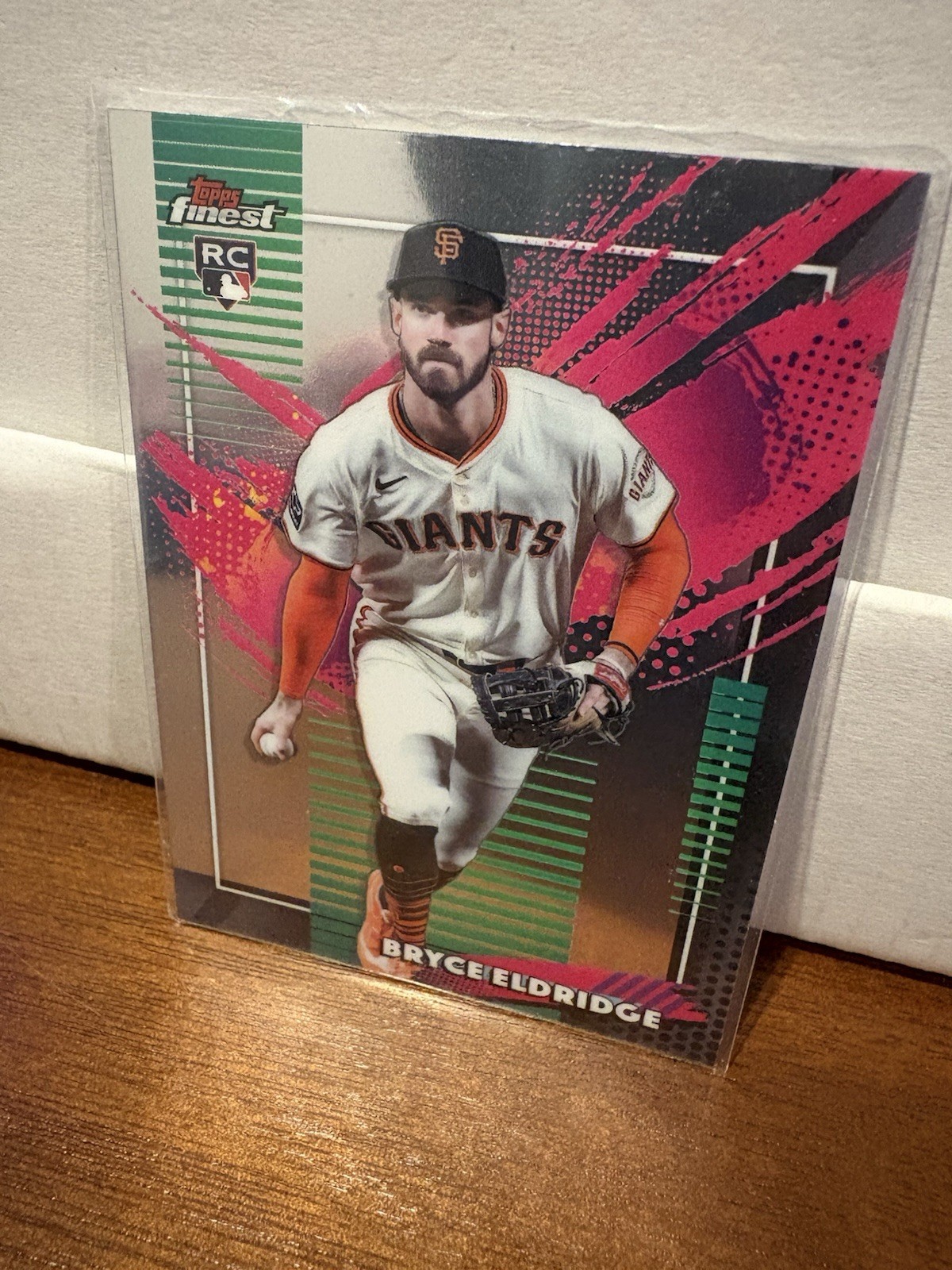Topps Finest 2026 Bryce Eldridge Rookie RARE San Francisco Giants #211