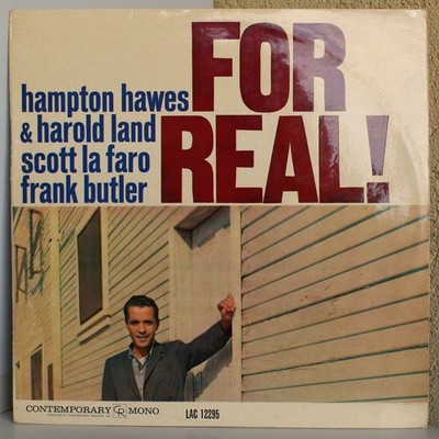 Hampton Hawes For Real! LP UK 1962 Mono Vogue LAC 12295 Scott LaFaro