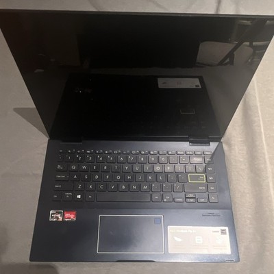 ASUS VivoBook Flip 14 14'' Ryzen 7 8GB RAM 1TB SSD Blue Win10 Charger