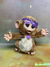 8  FurReal Friends Monkey Baby Cuddles Giggly Pet Interactive Plush Toy - Works