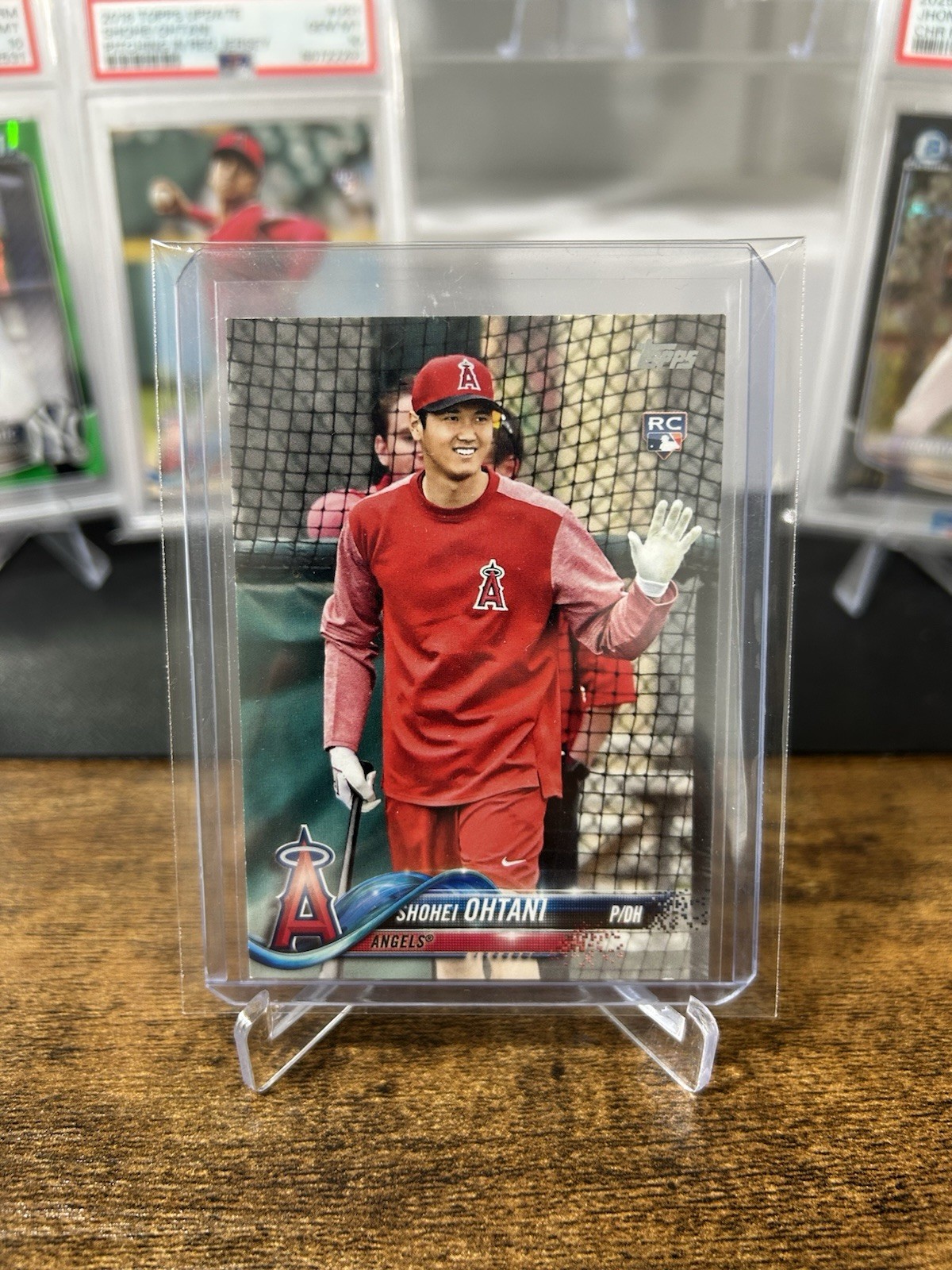 2018 Topps Photo Variation SP (In Batting Cage) Shohei Ohtani #700 Rookie RC