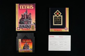 TENGEN TETRIS NES CIB Complete In Box w/ 9.6 Reg. Card & Poster PSA Graded 7.0