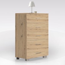 CASSETTIERA CM 60X44 H. 104 QUERCIA NATURALE