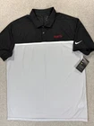 NWT Ohio State Buckeyes Nike Stitched Logo S/S Campus Polo Shirt (Men's Large)