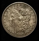 New Listing1889‑CC Vintage 90% Silver Liberty Head Morgan Dollar Carson City Mint