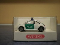 Wiking Pkw Vw New Beetle Polizei Nrw