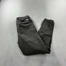 Vuori Pants Mens Large Gray Optimist Corduroy Stretch Chino Drawstring Waist