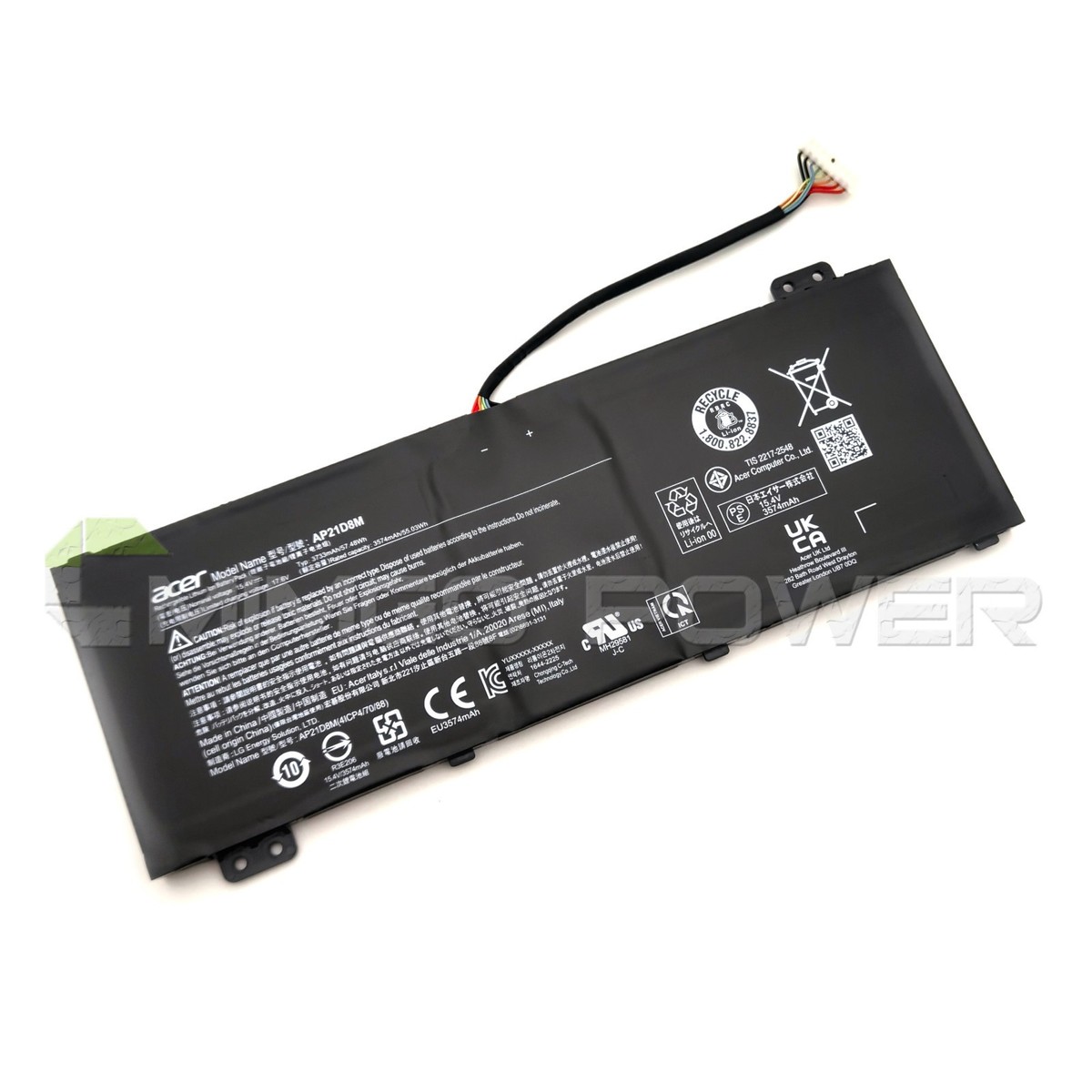 New Genuine AP21D8M Battery for Acer Nitro V 15 ANV15-51 5 AN515