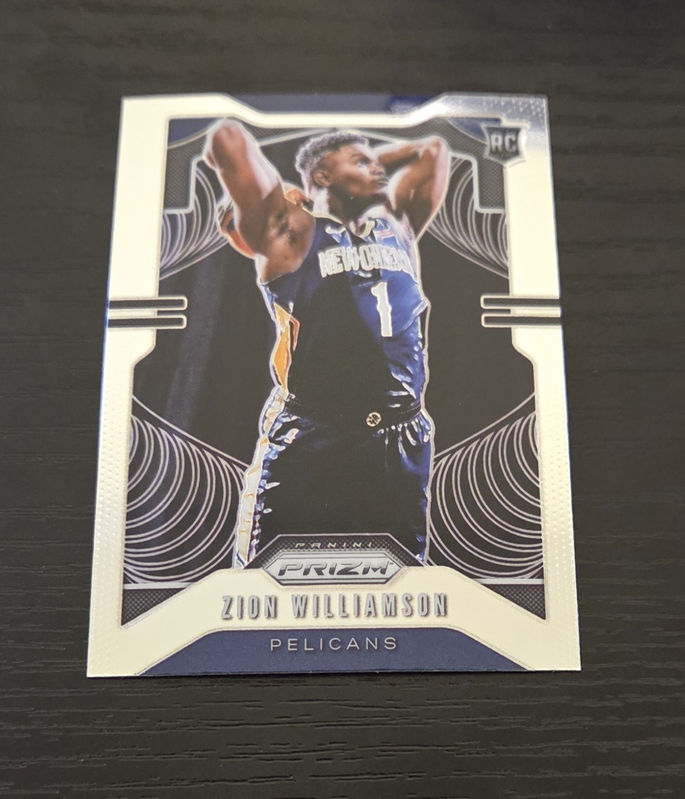 2019-20 Panini Prizm Rookie Zion Williamson #248 RC New Orleans Pelicans NBA