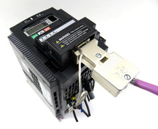Omron 3G3MX2-A4022-E Inverter Drive w/ Omron 3G3AX-MX2-PRT Interface Module