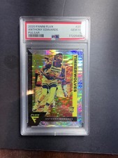 2020-21 Panini Flux Rookies Anthony Edwards #202 Pulsar Prizm (RC) PSA 10