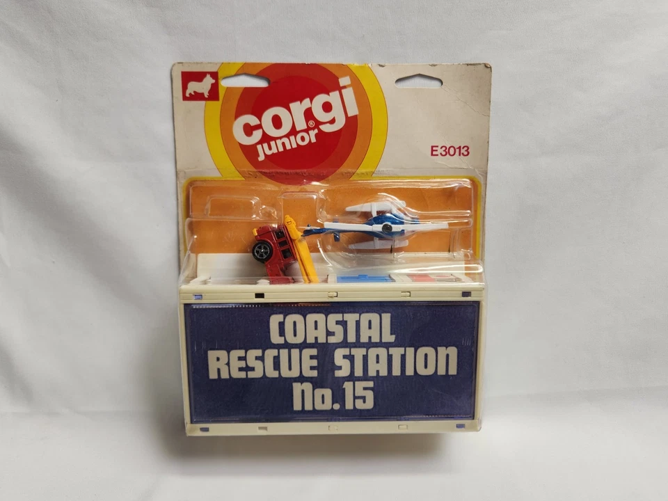 Muy Raro 1976 Corgi Juniors Estación de Rescate Costero No. 15 NUEVO EN CAJA E3013 precintado Foto 4 de 4