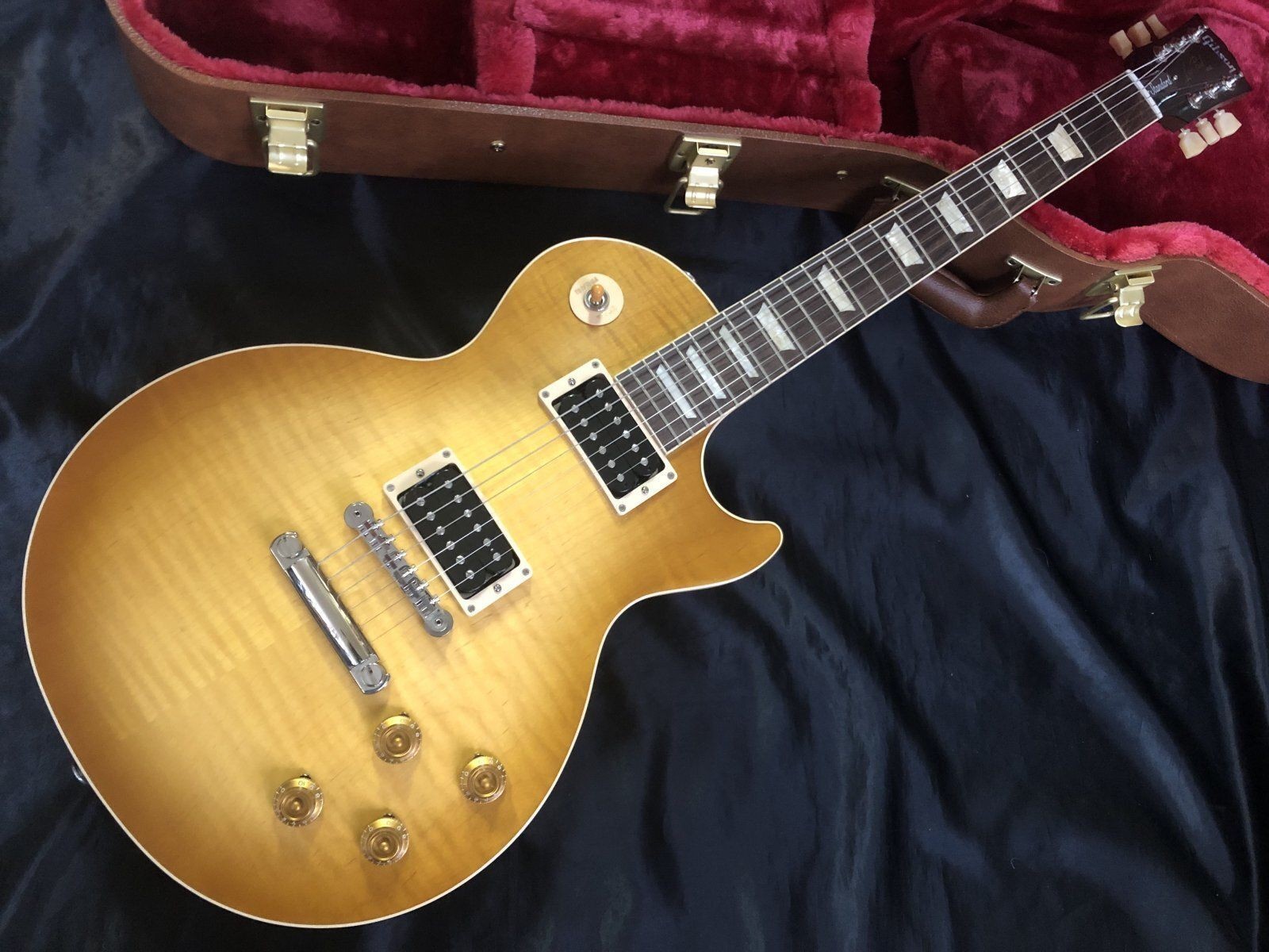 Gibson Les Paul Standard 50s Faded Satin Honey Burst Electric Guitar