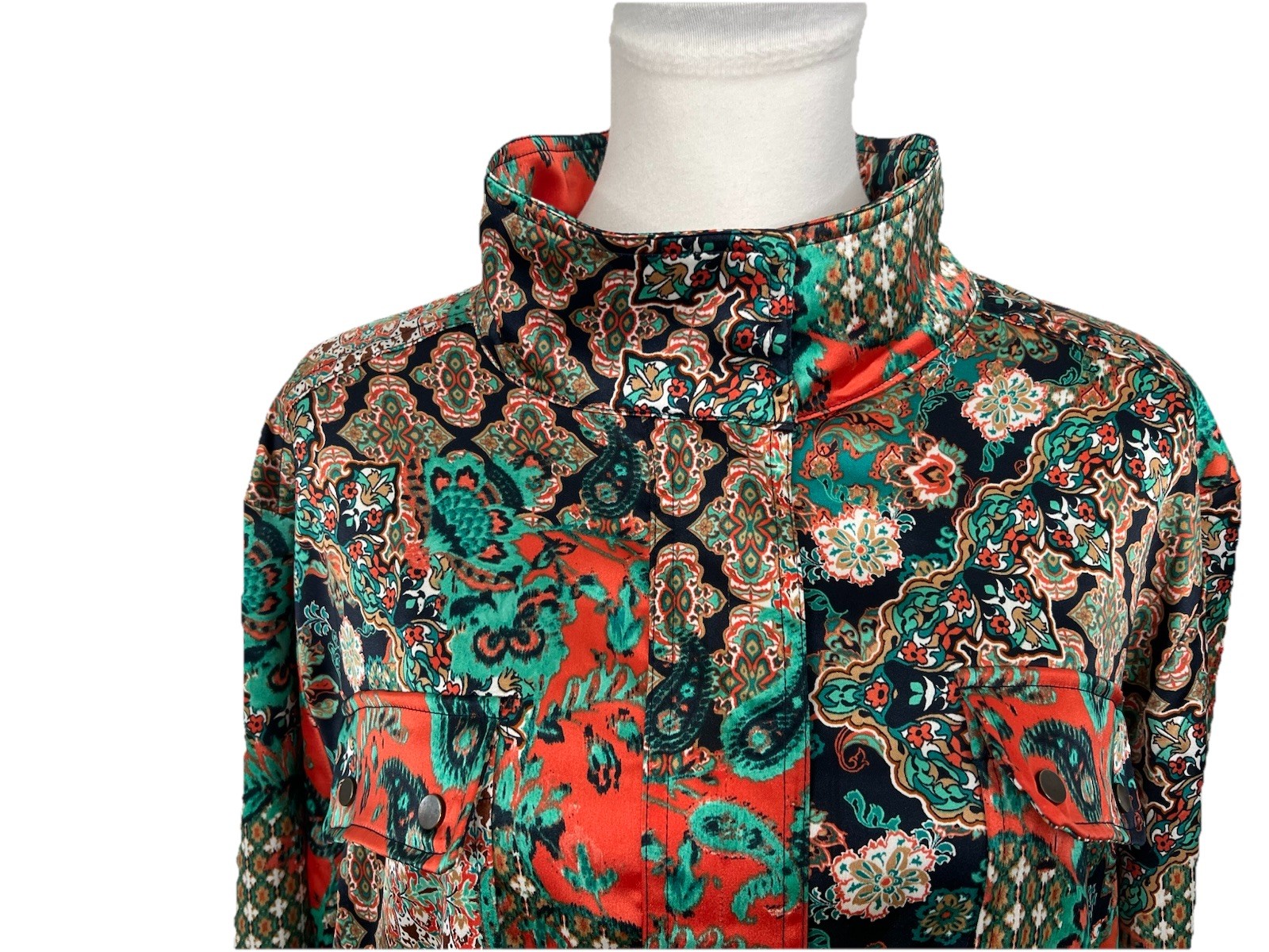 Ruby Rd Jacket Petite Plus Size 2X Artsy Zippered… - image 4