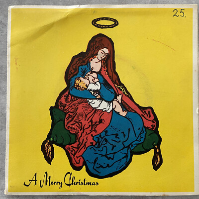 HARRY BELAFONTE: A Merry Christmas (UK EP RCA RCX 122/Mono/NM - Give Away)