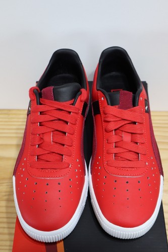 PUMA Clyde Hacked Perforated Toe Red Jr - Size: 5.5, 6.5 - Picture 2 of 6