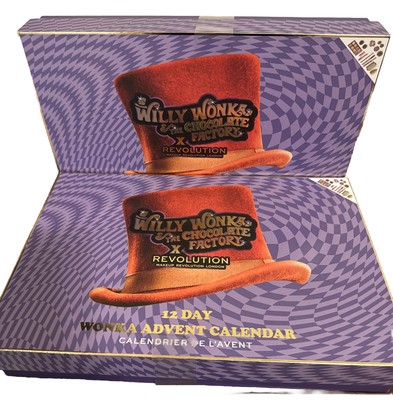 Revolution Beauty Willy Wonka Advent Calendar 12 Day Box Gift Set New | eBay
