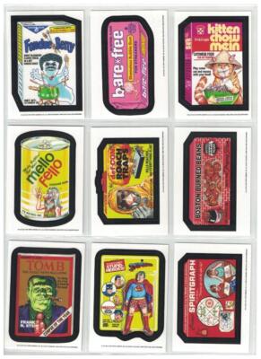 2014 WACKY PACKAGES OLD SCHOOL 5 MASTER SET 192 CARDS TAN WHITE