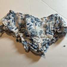 Mud Pie 0-6mth diaper cover blue
