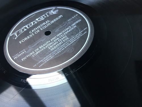 1991 CATHEDRAL FOREST OF EQUILIBRIUM VG/EX SABBATH PENTAGRAM DOOM METALLICA RARE - Picture 19 of 24