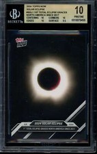 2024 Topps Now #SOL1 Solar Eclipse BGS 10 Pristine Card 16979455