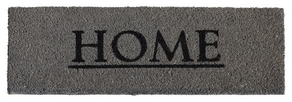 FußMatte Schmutzfangmatte TüRmatte FußAbtreter FußAbstreifer Grau Motiv Home-image