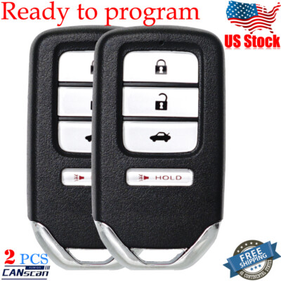 #ad #ad 2 for Honda 2013 2014 2015 Honda Accord Civic Remote Smart Key Fob 72147 T2A A01 $31.30