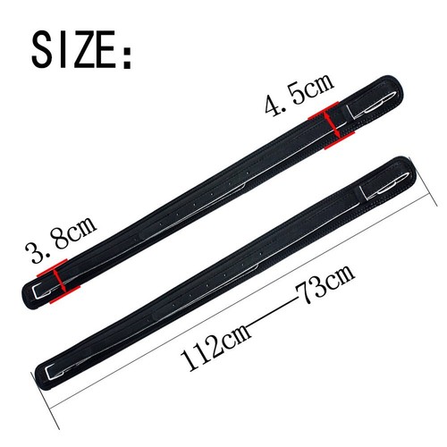 Sangle de transport r��glable en cuir pour trompettes avec coussinets de soutien - Foto 2 di 12