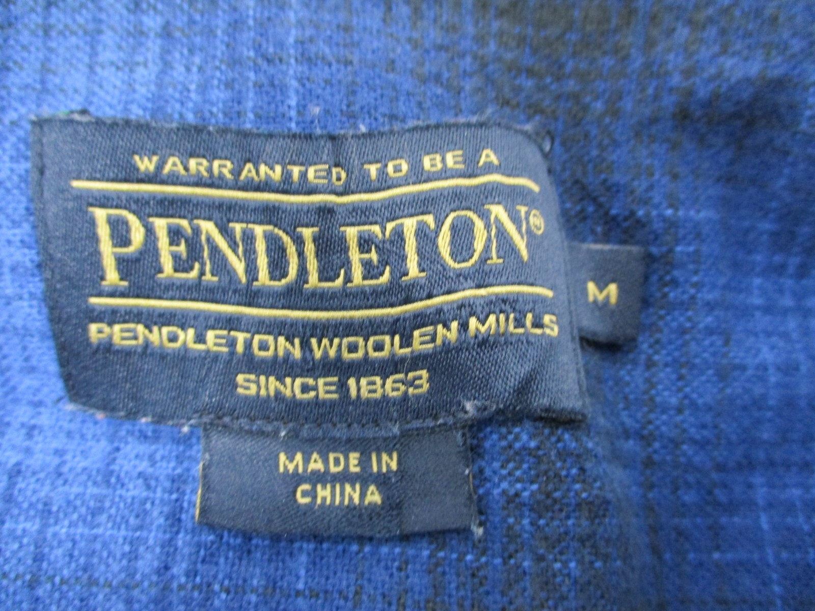 Pendleton Thomas Kay Plaid Flannel Wool Shirt - s… - image 6