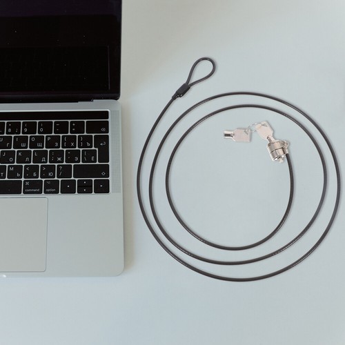 Laptop Password Lock Notebook Anti-theft Computer Locking Cable for - Afbeelding 6 van 10