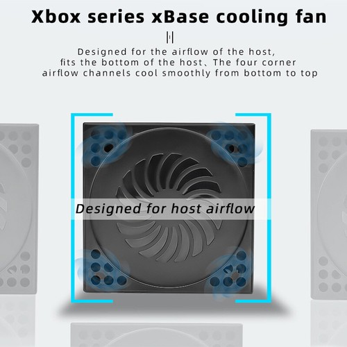 Gehäuse Kühlung Lüfter Usb Kühler für Xbox Serie X Gaming Konsole Upright Stand - Bild 4 von 12