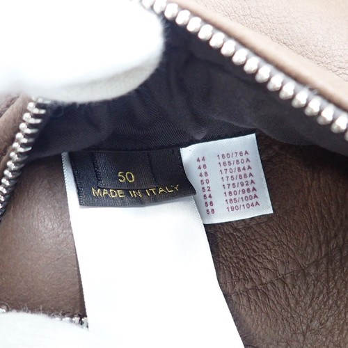 Louis Vuitton Mouton Riders Jacket Outer Cotton Size 50 Brown Men's TGIS - Picture 7 of 17