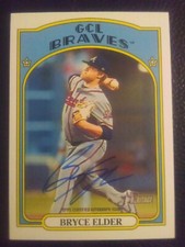 2021 Topps Certified Heritage Bryce Elder Rookie RC Auto on Card Signature MINT 