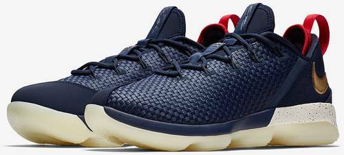 blue lebron 14