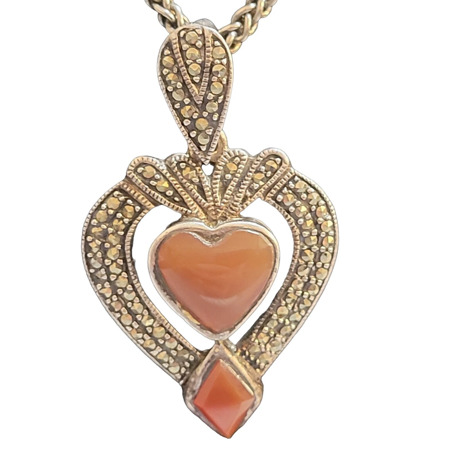 Colgante de Esmalte Diamante Collares y colgantes hechos a mano