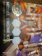 Discovery Mindblown Model Engine Kit With Moving Motor Parts