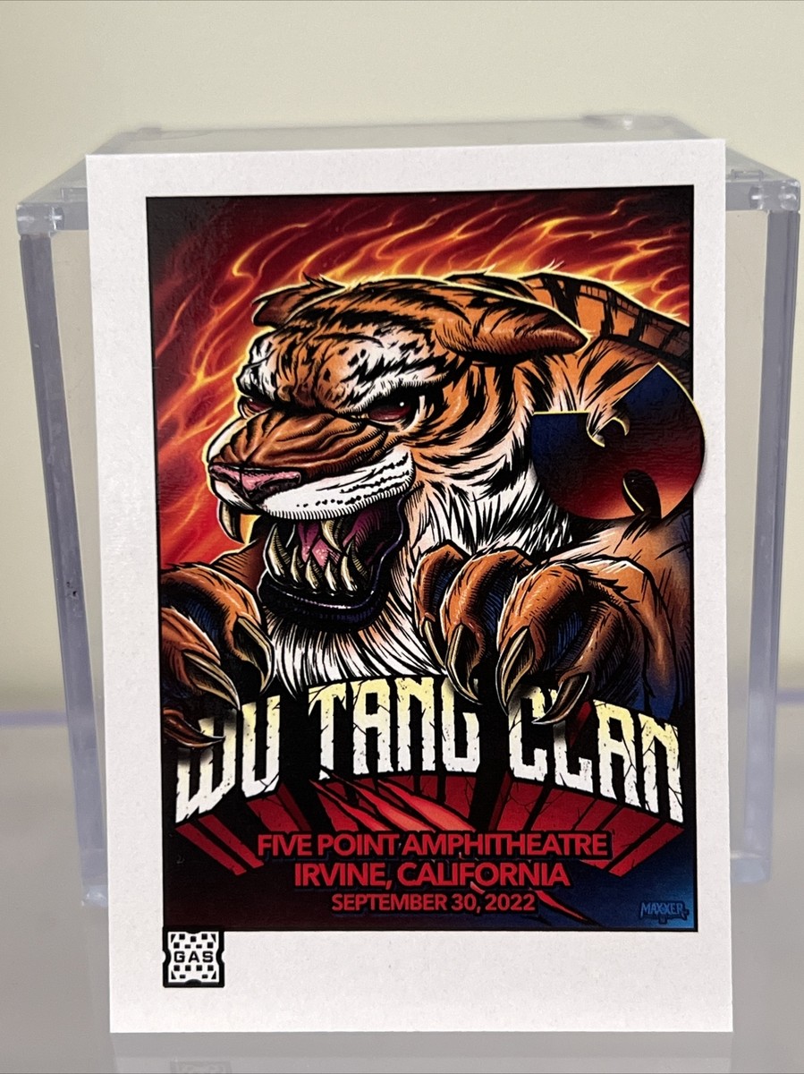 Wu-Tang Clan Trading Card and Nas NY State Of Mind Tour 2022
